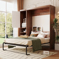 Twin Size Murphy Bed with Cabinet X68372