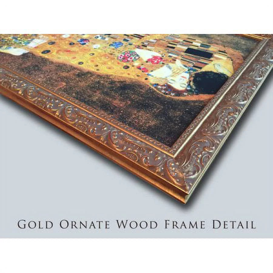 Gold Ornate Wood Framed Art Print Ace of Spades I G838623