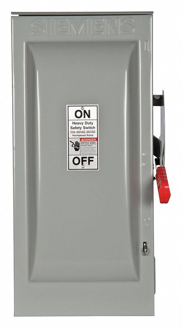 100-Amp Fusible Metallic Safety Switch H178