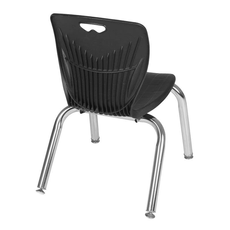 48x22 x 30x22 Height Adjustable Classroom Table with 2 Stack Chairs F3273