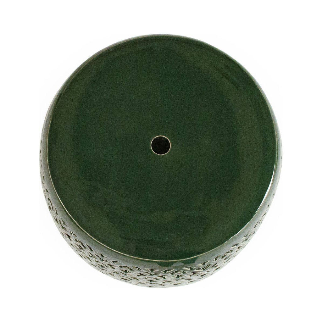 Teal Garden Stool Y75309