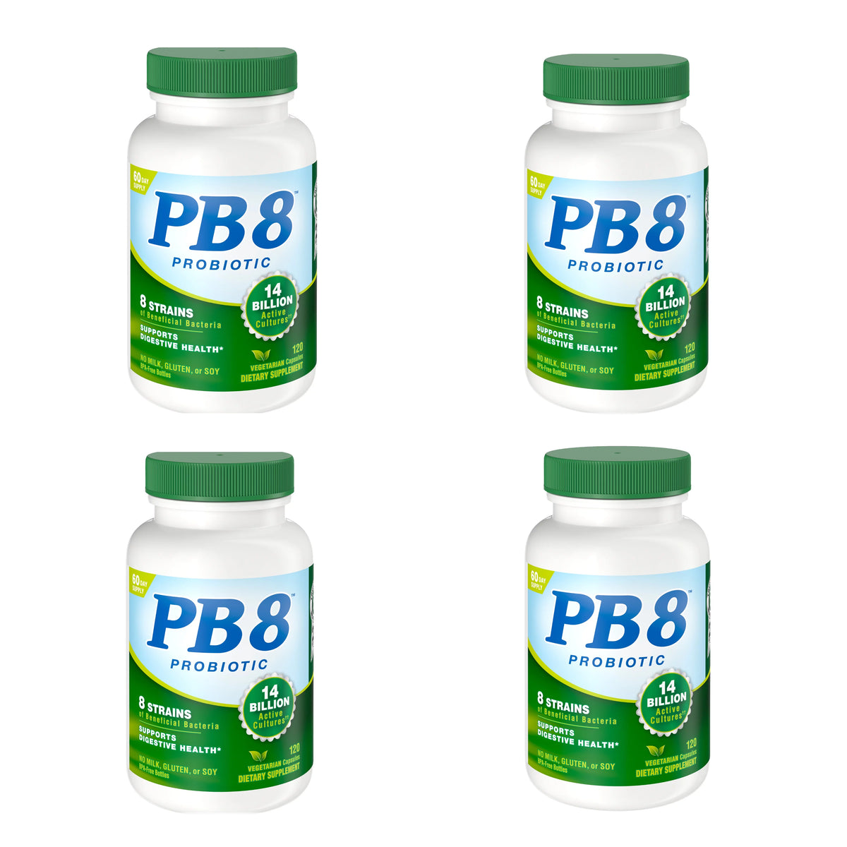 4 Pack Vegetarian Supplement 120 Count Y35488