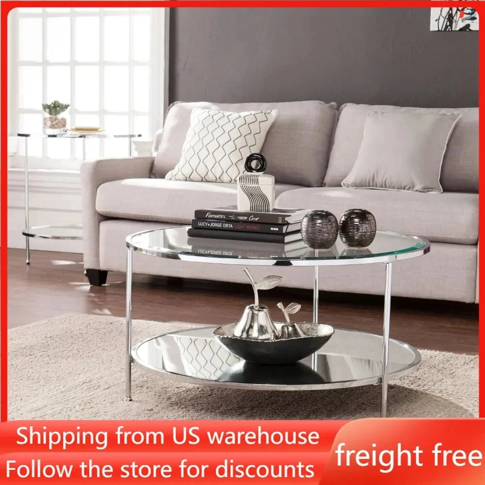 Chrome Coffee Tables O6487