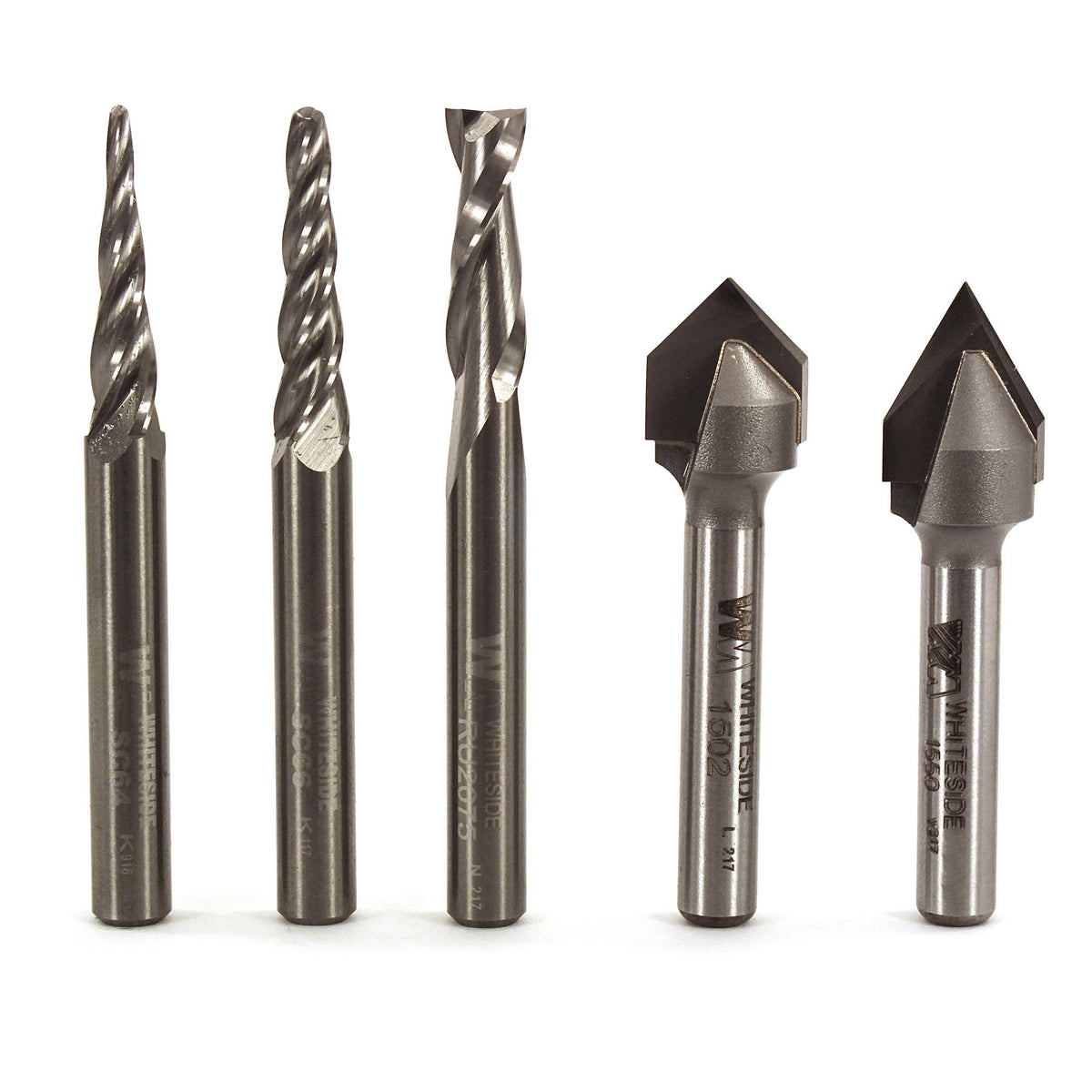 5-Piece CNC Router Bit Starter Set L842