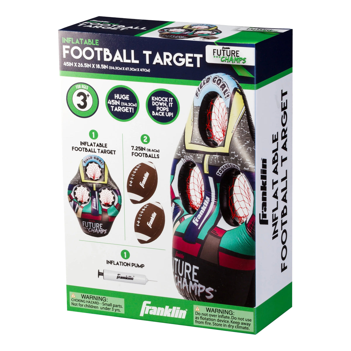Inflatable Football Target Toss Game X109850