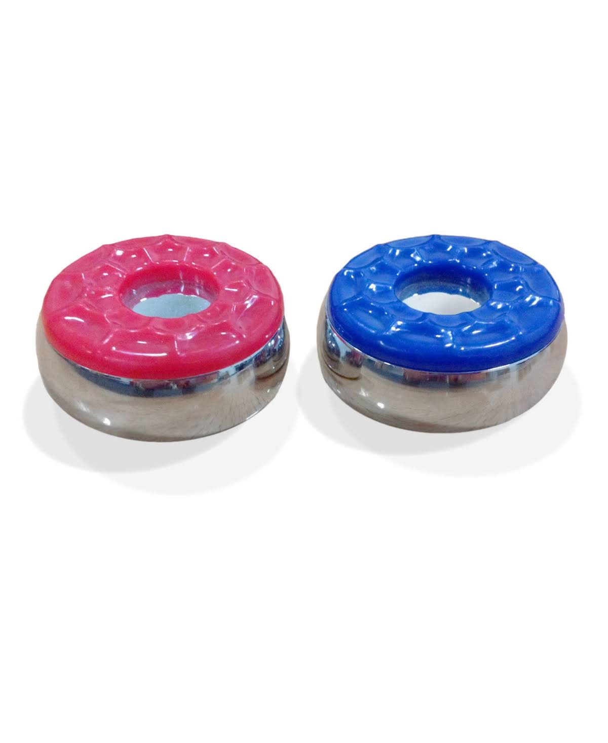 Set of 8 Shuffleboard Pucks with Case X24399
