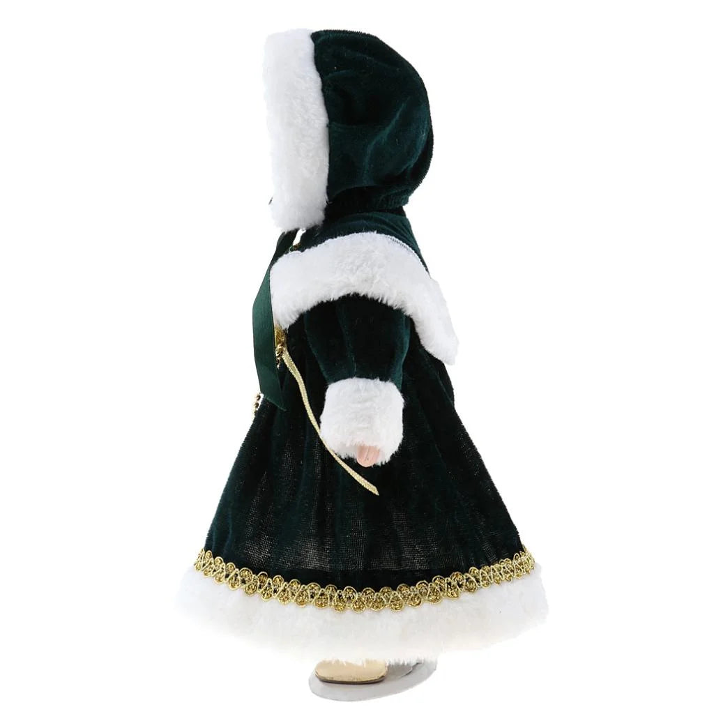 Porcelain Doll Lady Figures with Stand Q741