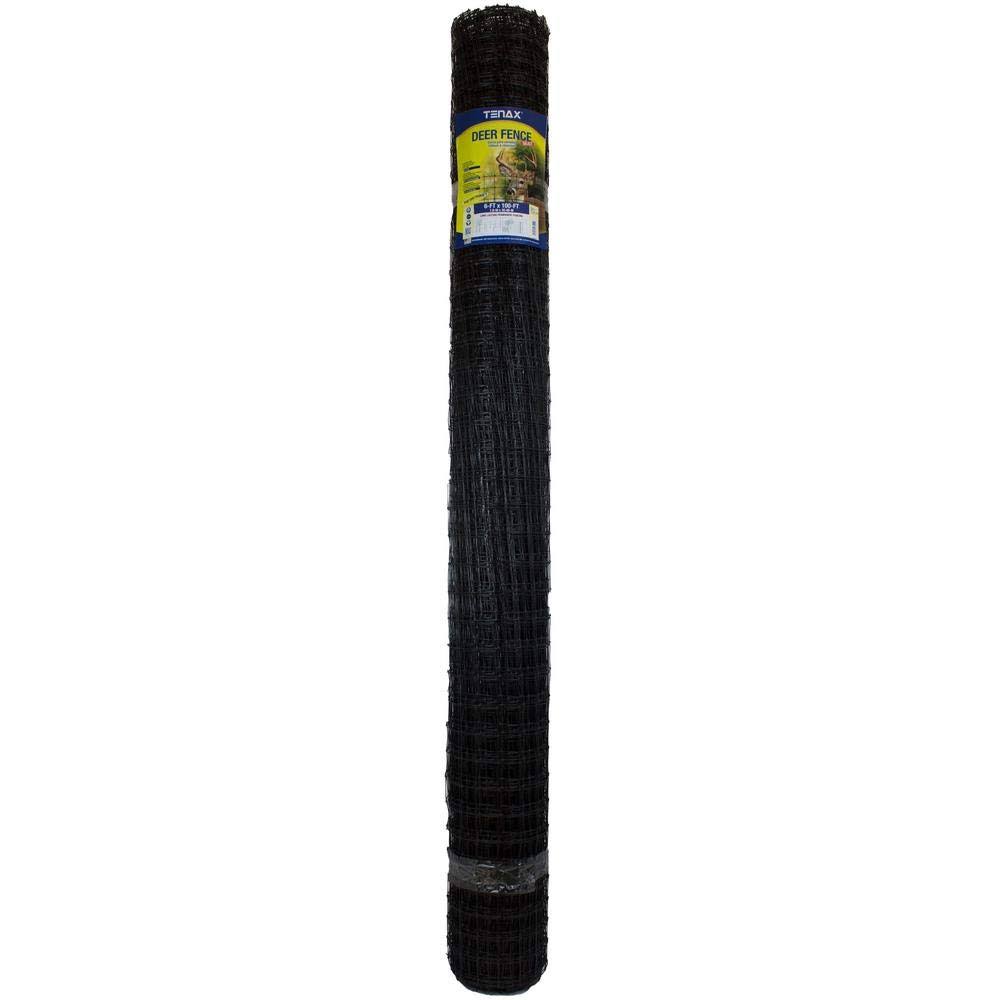 Black 6 ft. x 100 ft. Deer Fence L714894