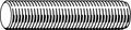 Threaded Stud, Plain, 1-5/8-8X11-1/4, PK4 F523633