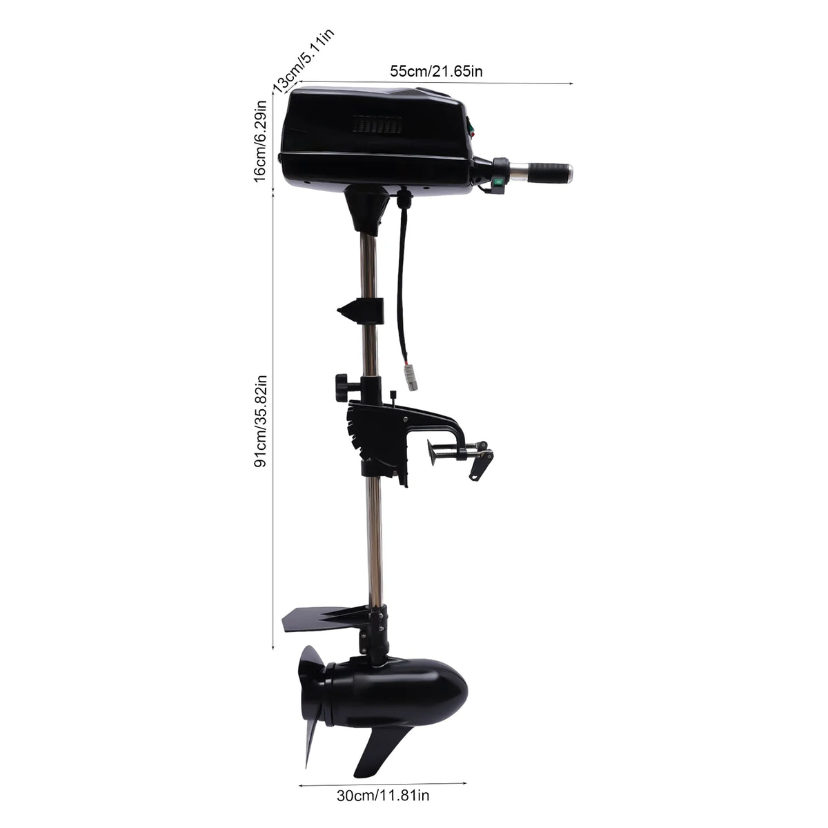 2.2KW Electric Outboard Motor Boat Engine Z878