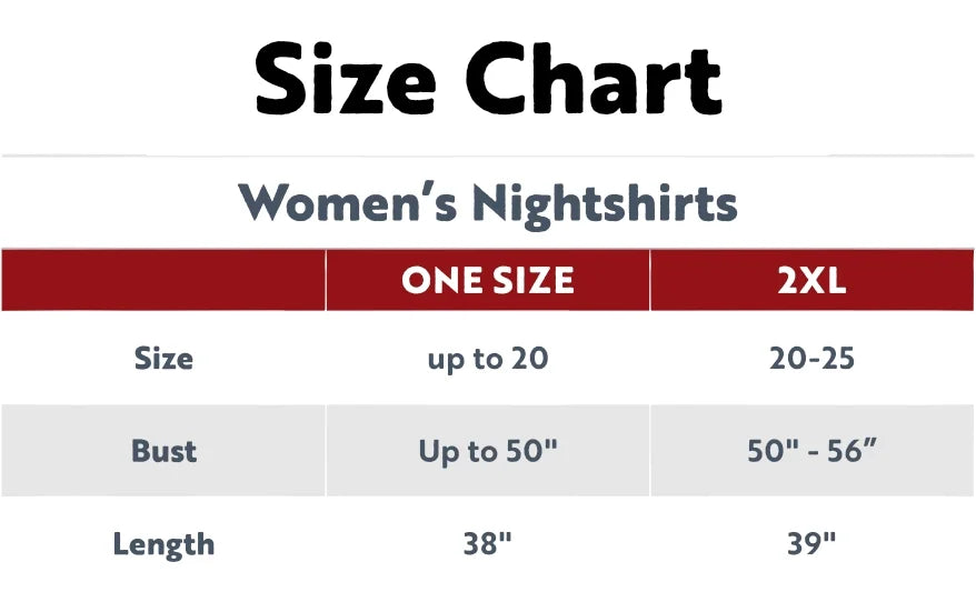 Maple Leaf Animal Designs Sleepshirt R384382