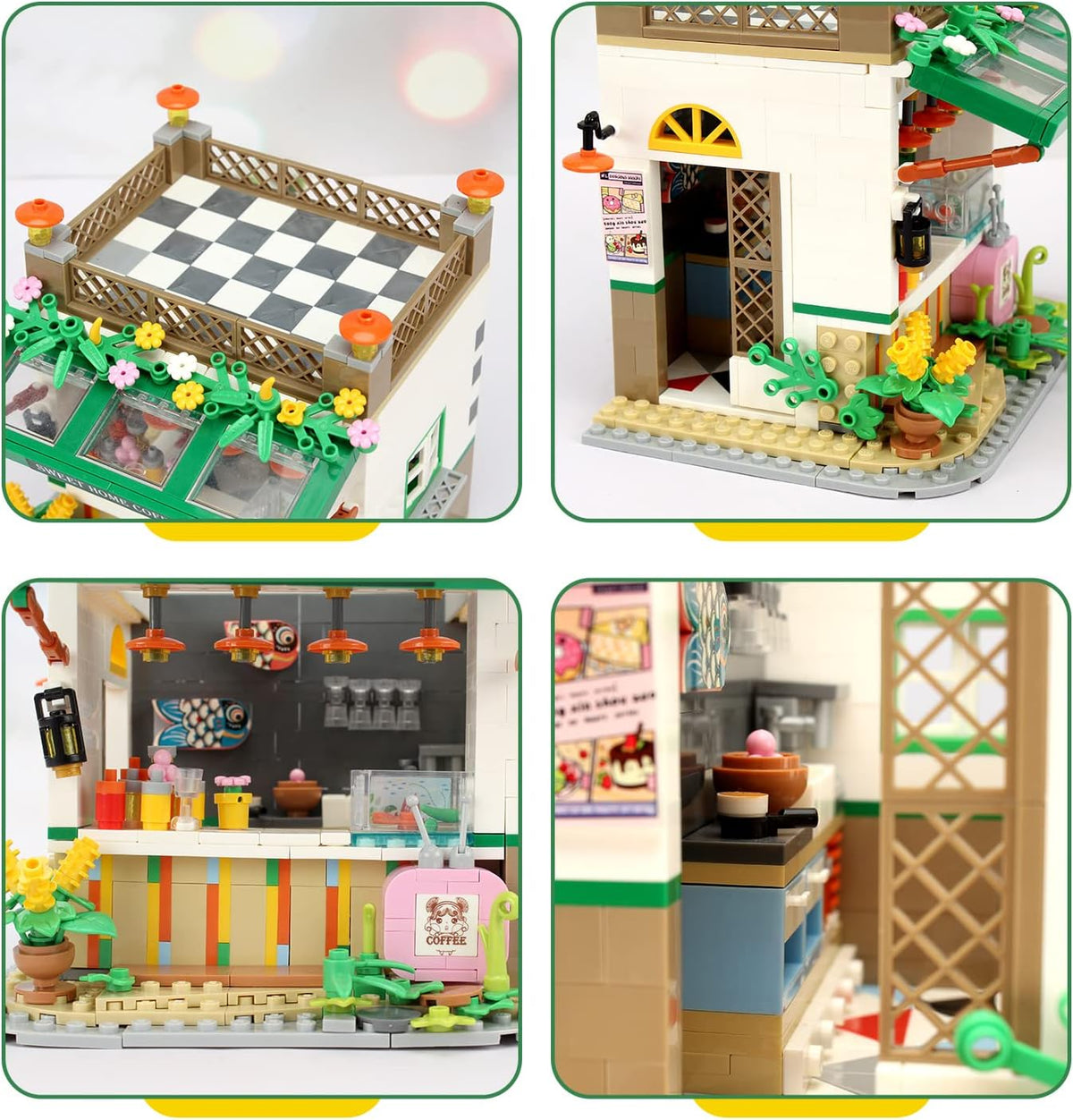 608pcs Micro Mini Building Blocks Set I71245