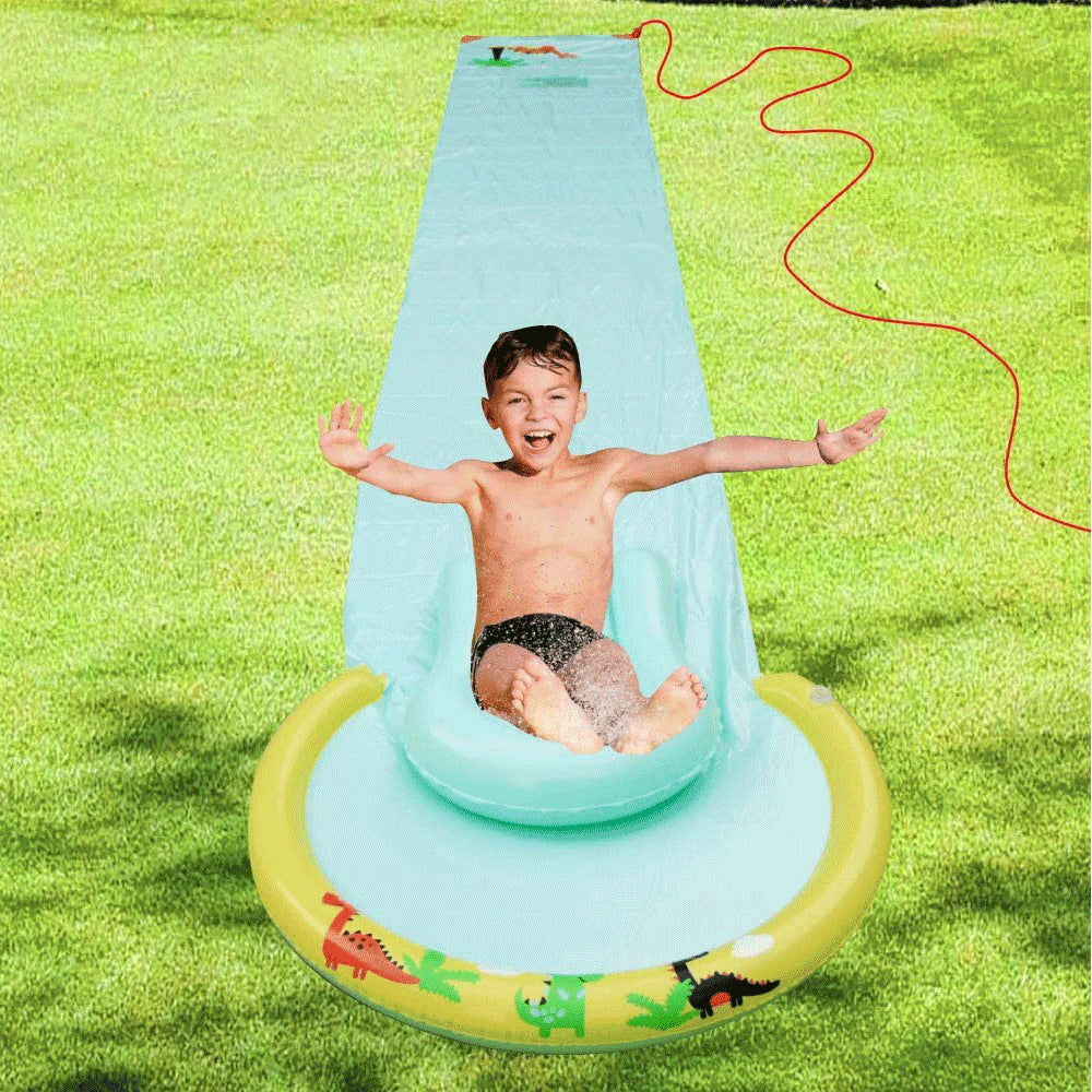 Water Slip and Slide with Body Board and Hose Attachment S249