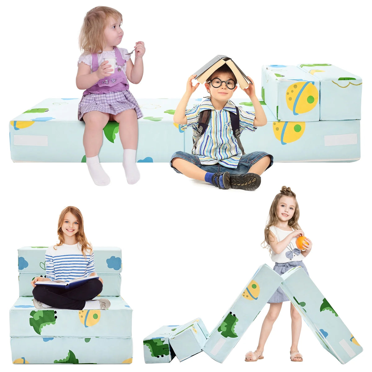 3 in 1 Folding Sofa Bed Floor Mattress E43040